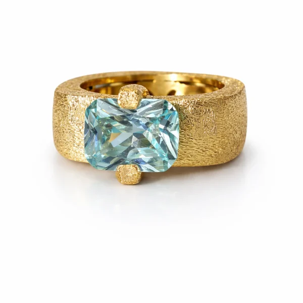Каблучка «Pure Aquamarine»