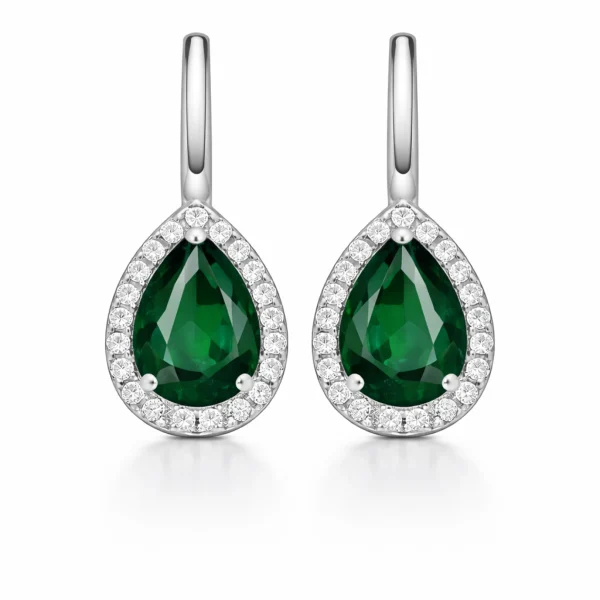 Сережки «Goccia Verde»